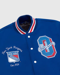 New York Rangers OVO Varsity Jacket