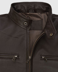 Chicago PD Hank Voight Brown Leather Jacket