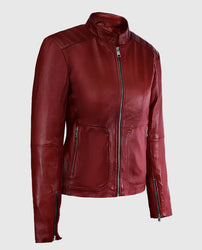 Kaya Scodelario Resident Evil Leather Jacket