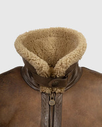 Arnold Schwarzenegger Aviator B-6 Shearling Sheepskin Jacket