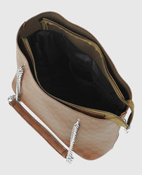 Verona Tote Bag Brown (checkered)