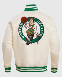 Boston Celtics Retro Classic Rib Jacket