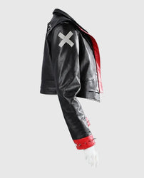 VI League of Legends 2 Arcane Leather Jacket