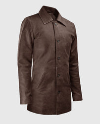 Supernatural Dean Winchester Leather Trench Coat