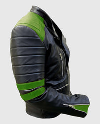 Marlon Brando Black Biker Leather Jacket