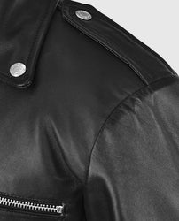 Jeffrey Dean Morgan The Walking Dead Black Jacket