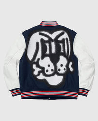Supreme Bone Letterman Varsity Jacket