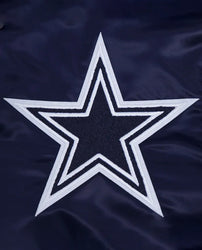 Dallas Cowboys Mashup Classic Rib Satin Jacket