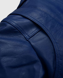 Antonio Banderas Leather Biker Jacket