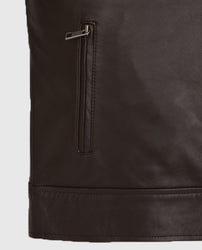 Chicago PD Hank Voight Brown Leather Jacket