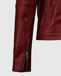 Kaya Scodelario Resident Evil Leather Jacket
