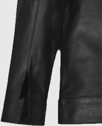 Aaron Taylor Johnson Black Leather Jacket