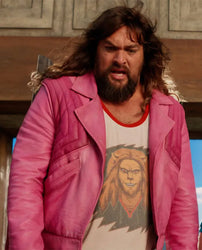 Jason Momoa A Minecraft Movie Leather Jacket