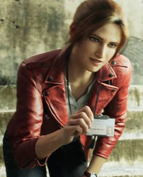 Resident Evil Infinite Darkness Claire Redfield Biker Jacket