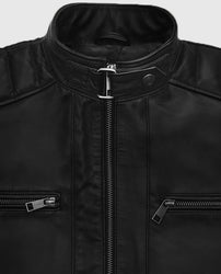 Andrew Tate Leather Black Jacket