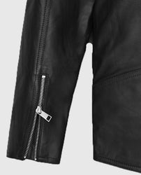 Kylian Mbappe Biker Leather Jacket
