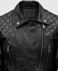 Lucifer S05 Chloe Decker Black Leather Jacket