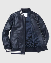 Supreme NY Yankees Varsity Leather Jacket