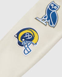OVO Los Angeles Rams Varsity Jacket