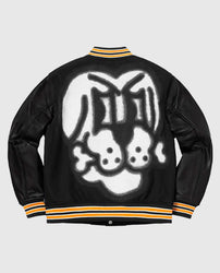 Supreme Bone Letterman Varsity Jacket