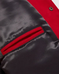Montreal Canadiens OVO Red Varsity Jacket