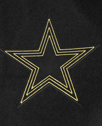 Dallas Cowboys Black & Gold Varsity Jacket