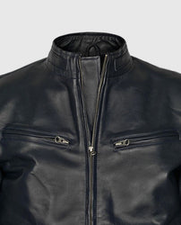 Vin Diesel Fast And Furious 6 Blue Leather Jacket