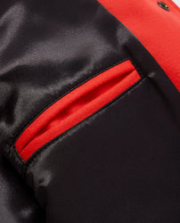 Chicago Blackhawks OVO Red Varsity Jacket