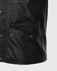 Fast & Furious 8 Vin Diesel Red Stripes Leather Jacket