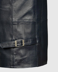 Vin Diesel Fast And Furious 6 Blue Leather Jacket