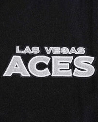 Retro Las Vegas Aces Classics Rib Varsity Jacket