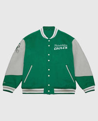 Kylie Kelce 90s Eagles Letterman Jacket