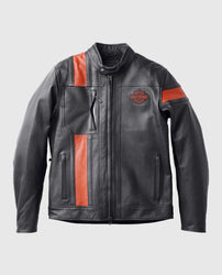 Men's Hwy-100 Waterproof Leather Jacket