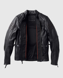 Women's Harley Davidson Heather Avenue Leather Riding Jacket
