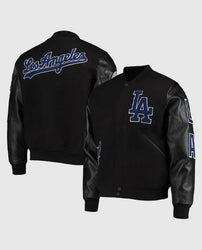 Los Angeles Dodgers Logo Varsity Full-Zip Jacket