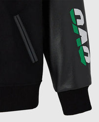 Boston Celtics OVO Black Varsity Jacket