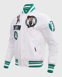 Boston Celtics Retro Classic Rib Jacket