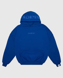 Alchemai Fear of Looking Stupid Blue Hoodie