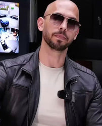 Andrew Tate Leather Black Jacket