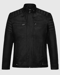 Andrew Tate Leather Black Jacket