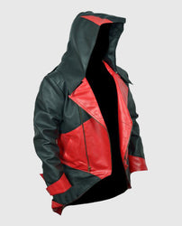 Assassins Creed 3 Black And Red Jacket