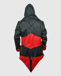 Assassins Creed 3 Black And Red Jacket