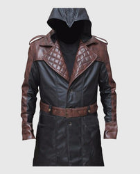 Assassins Syndicate Jacob Frye Long Leather Trench Coat