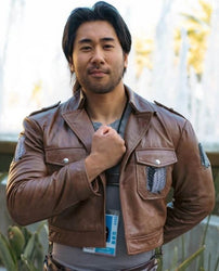 Attack on Titan Scouting Legion Leather Jacket
