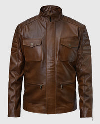 Boss Level Frank Grillo (Roy Pulver) Leather Jacket
