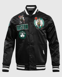 Boston Celtics Retro Classic Rib Jacket