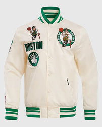 Boston Celtics Retro Classic Rib Jacket