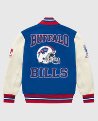 Buffalo Bills OVO Royal Full-Snap Varsity Jacket