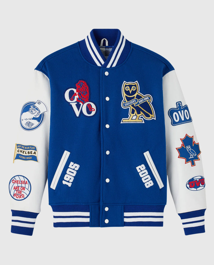 OVO x Chelsea FC Varsity Jacket