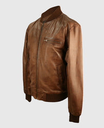 Classic Blouson Brown Jacket